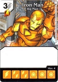 Iron Man - Big Man - Age of Ultron - Dice Masters card