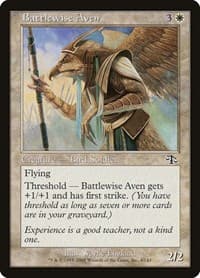 Battlewise Aven - Judgment - Magic: The Gathering card