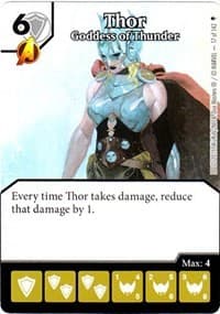 Thor - Goddess of Thunder - Age of Ultron - Dice Masters card