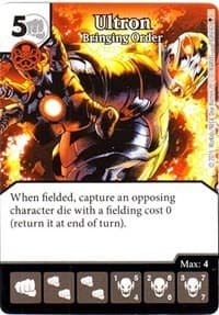 Ultron - Bringing Order - Age of Ultron - Dice Masters card