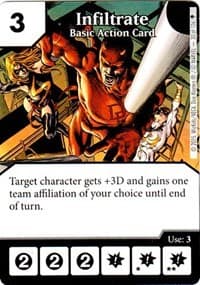Infiltrate - Age of Ultron - Dice Masters card
