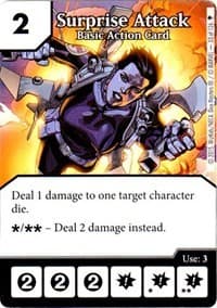 Surprise Attack - Age of Ultron - Dice Masters card