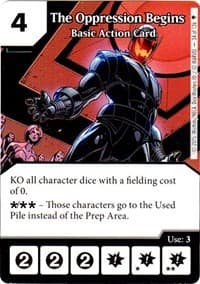 The Oppression Begins - Age of Ultron - Dice Masters card