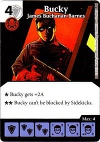 Bucky - James Buchanan Barnes - Age of Ultron - Dice Masters card