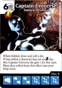 Captain Universe - Tamara Devoux - Age of Ultron - Dice Masters card