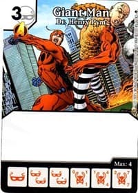 Giant Man - Dr. Henry Pym - Age of Ultron - Dice Masters card