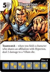 Hyperion - Eternal - Age of Ultron - Dice Masters card