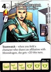 Moondragon - Heather Douglas - Age of Ultron - Dice Masters card