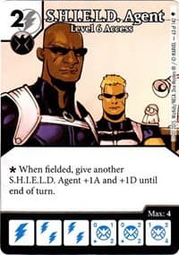 S.H.I.E.L.D. Agent - Level 6 Access - Age of Ultron - Dice Masters card