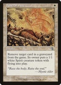 Funeral Pyre - Judgment - Magic: The Gathering card