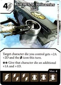 S.H.I.E.L.D. Helicarrier - Iliad - Age of Ultron - Dice Masters card