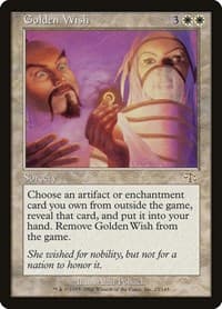Golden Wish - Judgment - Magic: The Gathering card