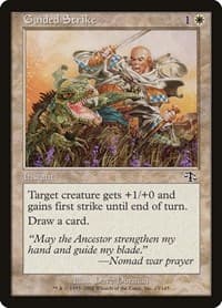 Guided Strike - Judgment - Magic: The Gathering card