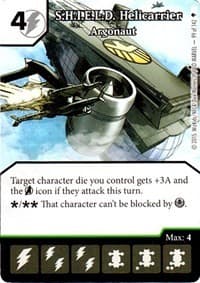 S.H.I.E.L.D. Helicarrier - Argonaut - Age of Ultron - Dice Masters card