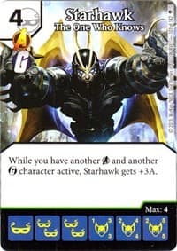 Starhawk - The One Who Knows - Age of Ultron - Dice Masters card