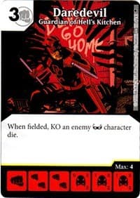 Daredevil - Guardian of Hell's Kitchen - Age of Ultron - Dice Masters card