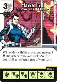 Maria Hill - Director of S.H.I.E.L.D. - Age of Ultron - Dice Masters card