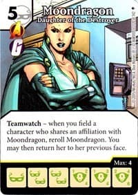 Moondragon - Daughter of the Destroyer - Age of Ultron - Dice Masters card