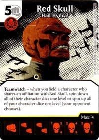 Red Skull - "Hail Hydra!" - Age of Ultron - Dice Masters card