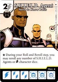S.H.I.E.L.D. Agent - Need to Know Basis - Age of Ultron - Dice Masters card