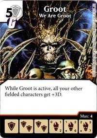 Groot - We Are Groot - Age of Ultron - Dice Masters card