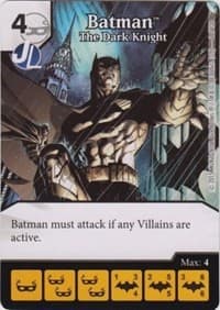 Batman - The Dark Knight - Justice League - Dice Masters card