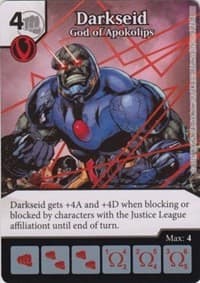 Darkseid - God of Apokolips - Justice League - Dice Masters card