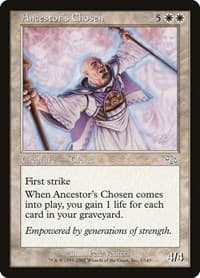Ancestor's Chosen - Judgment - Magic: The Gathering card