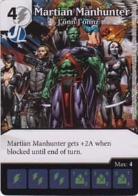 Martian Manhunter - J'onn J'onnz - Justice League - Dice Masters card