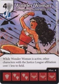 Wonder Woman - Champion of Themyscira - Justice League - Dice Masters card