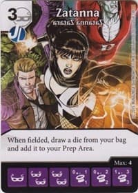 Zatanna - Zatanna Zatara - Justice League - Dice Masters card