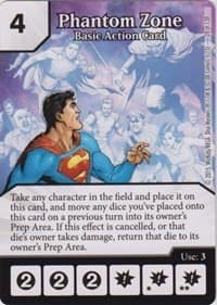 Phantom Zone - Justice League - Dice Masters card