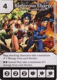 Righteous Charge - Justice League - Dice Masters card