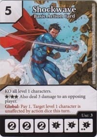 Shockwave - Justice League - Dice Masters card