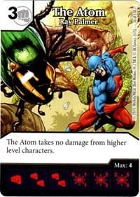 The Atom - Ray Palmer - Justice League - Dice Masters card