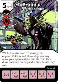 Brainiac - Terror of Kandor - Justice League - Dice Masters card