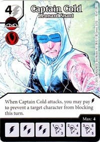 Captain Cold - Leonard Snart - Justice League - Dice Masters card