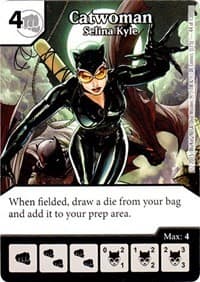 Catwoman - Selina Kyle - Justice League - Dice Masters card