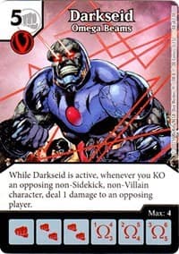 Darkseid - Omega Beams - Justice League - Dice Masters card