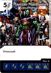 Martian Manhunter - Green Martian - Justice League - Dice Masters card