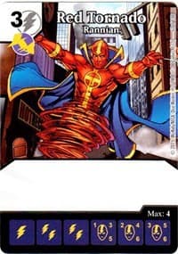 Red Tornado - Rannian - Justice League - Dice Masters card