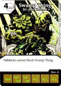 Swamp Thing - Dr. Alec Holland - Justice League - Dice Masters card