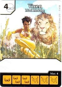 Vixen - Mari McCabe - Justice League - Dice Masters card