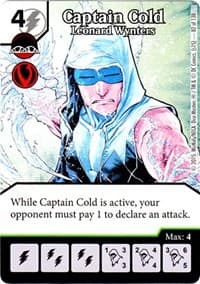 Captain Cold - Leonard Wynters - Justice League - Dice Masters card
