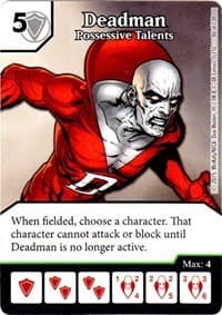 Deadman - Possessive Talents - Justice League - Dice Masters card