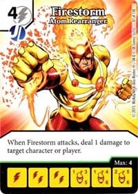 Firestorm - Atom Rearranger - Justice League - Dice Masters card