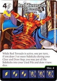 Red Tornado - Lab Creation - Justice League - Dice Masters card