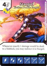 Stargirl - Yankee Poodle Fangirl - Justice League - Dice Masters card
