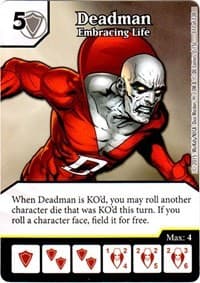 Deadman - Embracing Life - Justice League - Dice Masters card