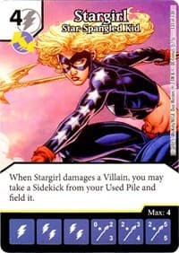 Stargirl - Star=Spangled Kid - Justice League - Dice Masters card